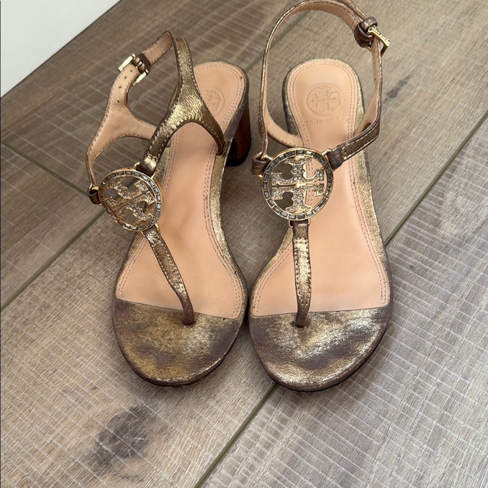 Tory Burch Women's Gold Sandals